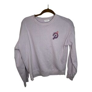 Peloton Purple Crewneck Sweatshirt